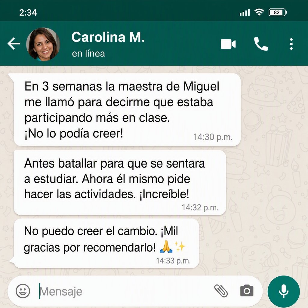 Testimonio real de mamá sobre la estimulación cognitiva de su hijo